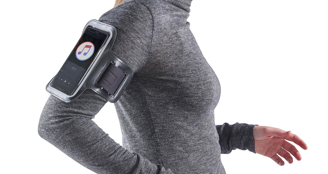 Telefonarmband Menga | Kunststoff und Klettverschluss