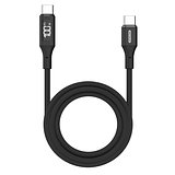 USB-C to USB-C Power cable with LED display Coritanna