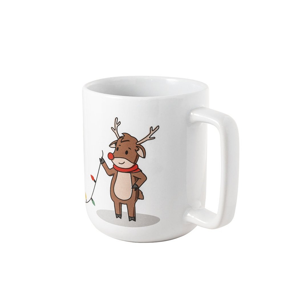 Becher mit Weihnachtsdruck 330 ml Orscia