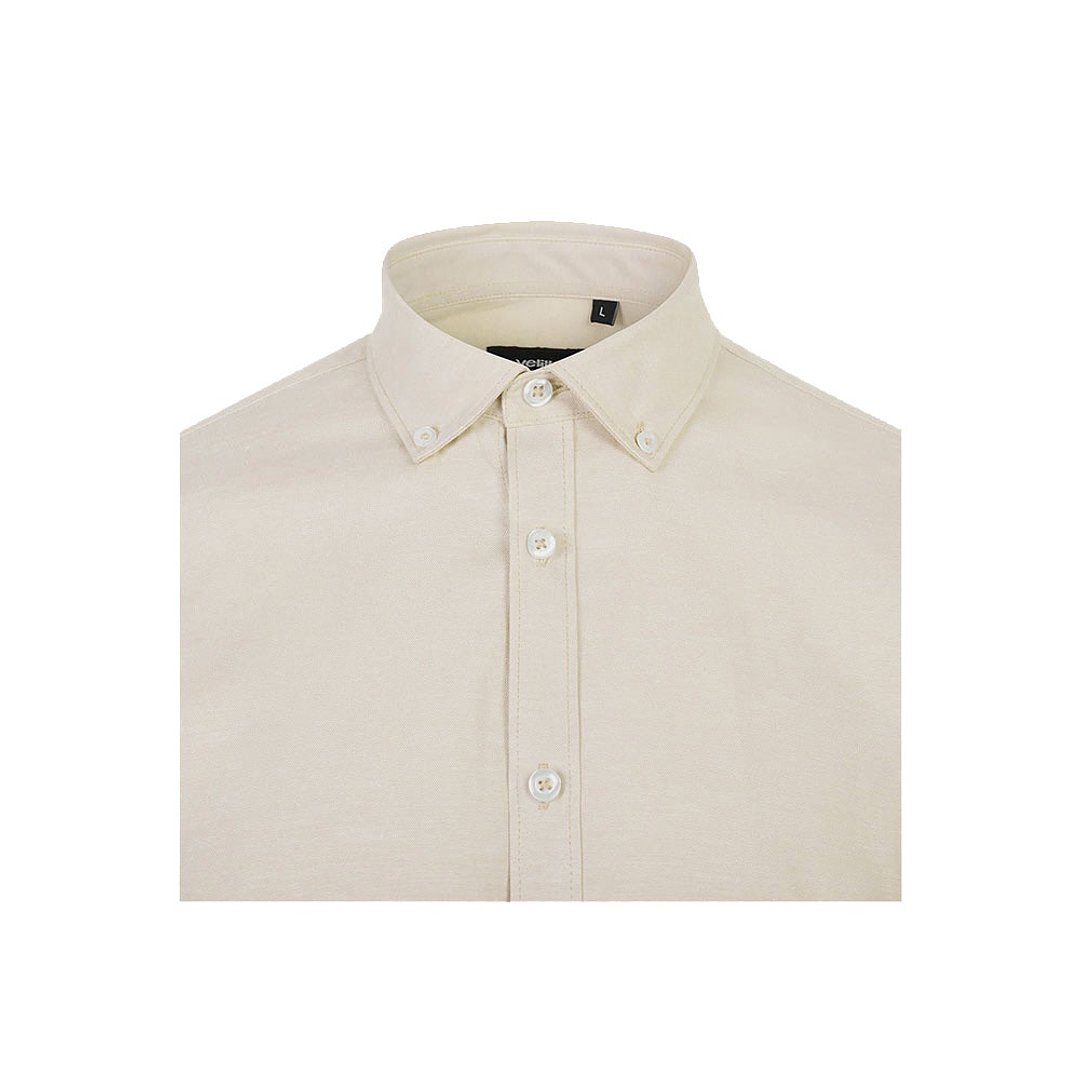 Hemd Oxford (180 g/m²) für Herren, aus Baumwolle (50 %), Polyester (45 %) und Elasthan (5 %) Gritll