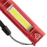 Taschenlampe aus recyceltem Aluminium COB Jovignas