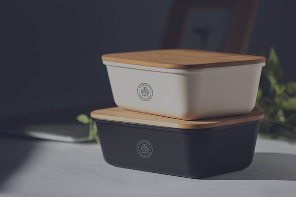 Lunchbox mit Bambus-Deckel Utzena