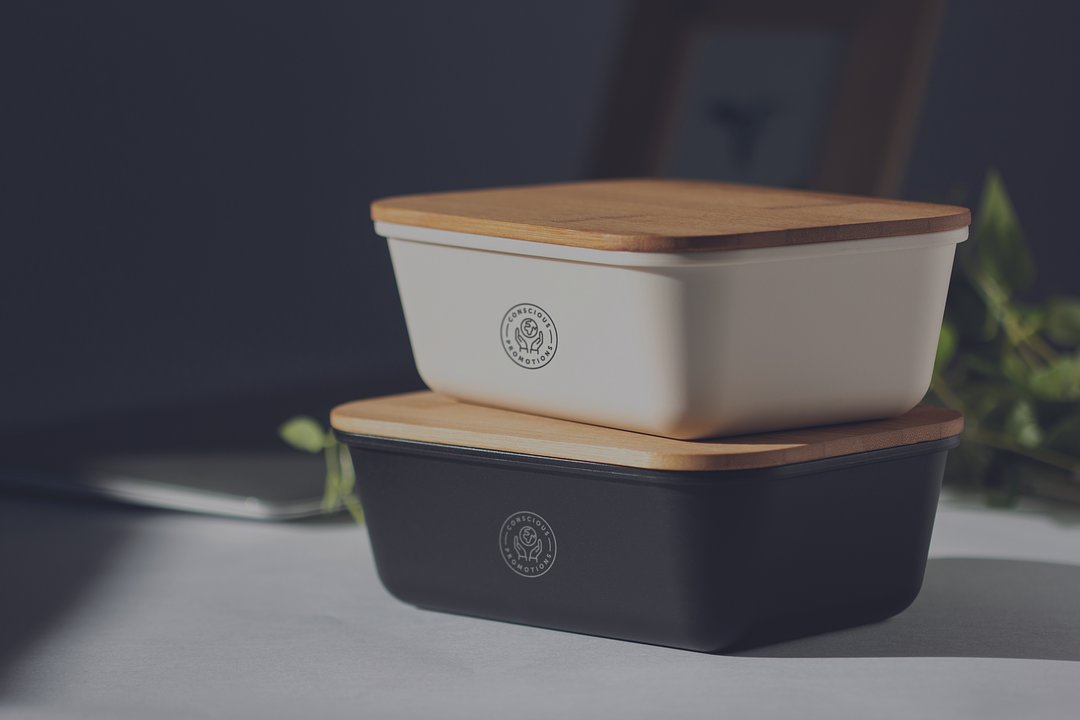 Lunchbox mit Bambus-Deckel Utzena