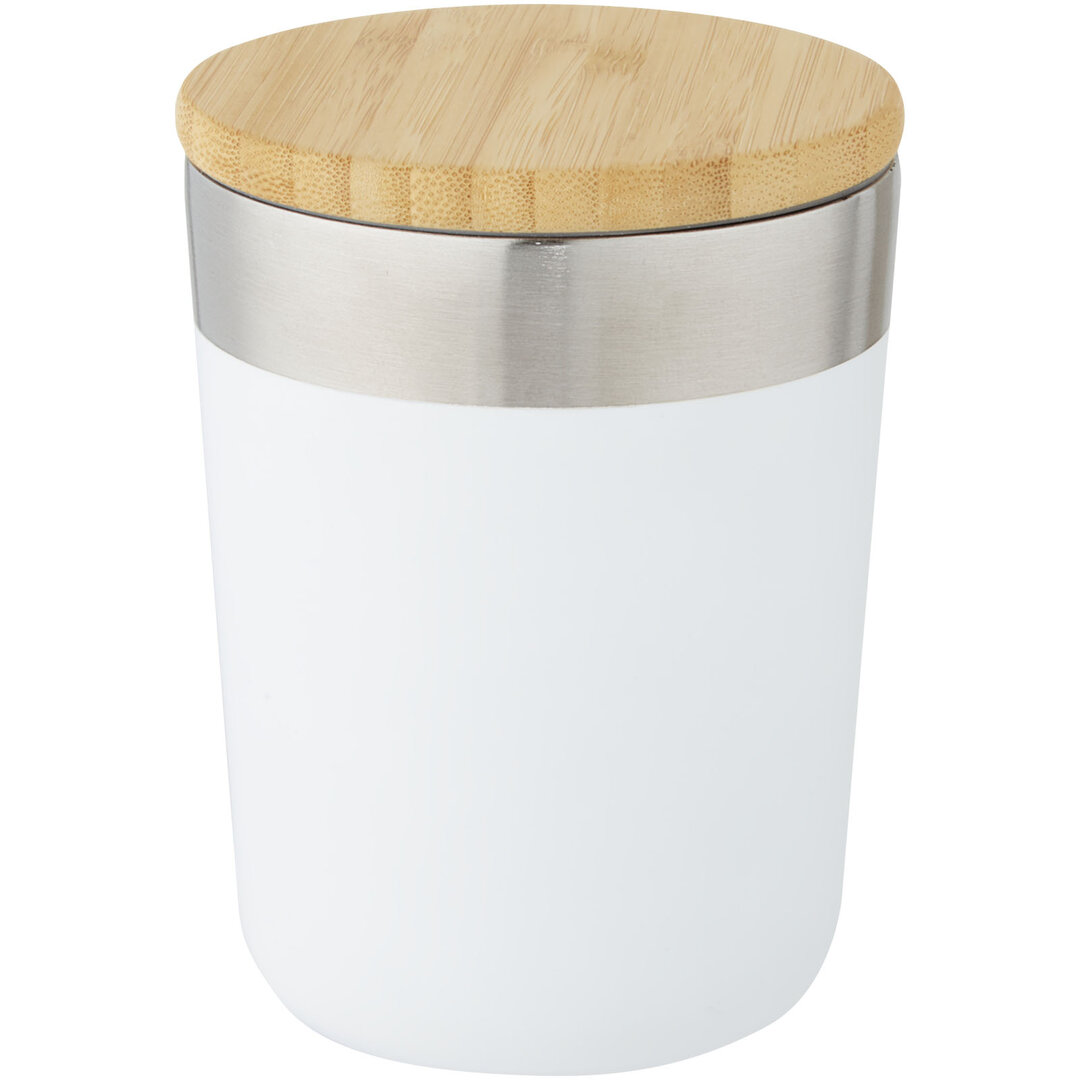 300 ml Kupfer-Vakuum Isolierbecher mit Bambusdeckel - Neli