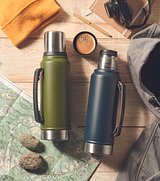 Doppelwandige Flasche 1L Vrela