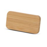 Namensschild aus Bambus mit Anstecknadel Razer