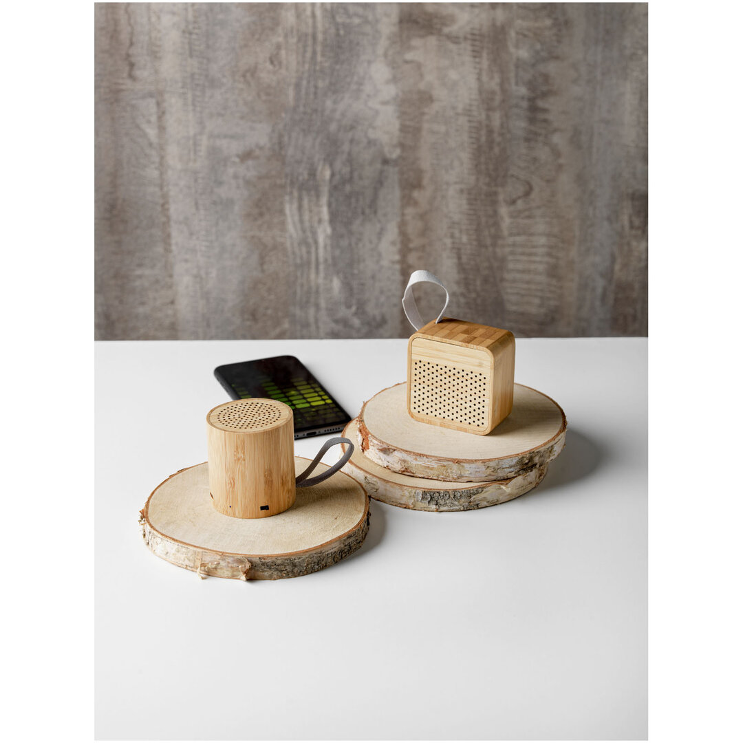 Bluetooth® Lautsprecher aus Bambus - Maspas