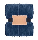 RPET-Fleece-Decke Fadia