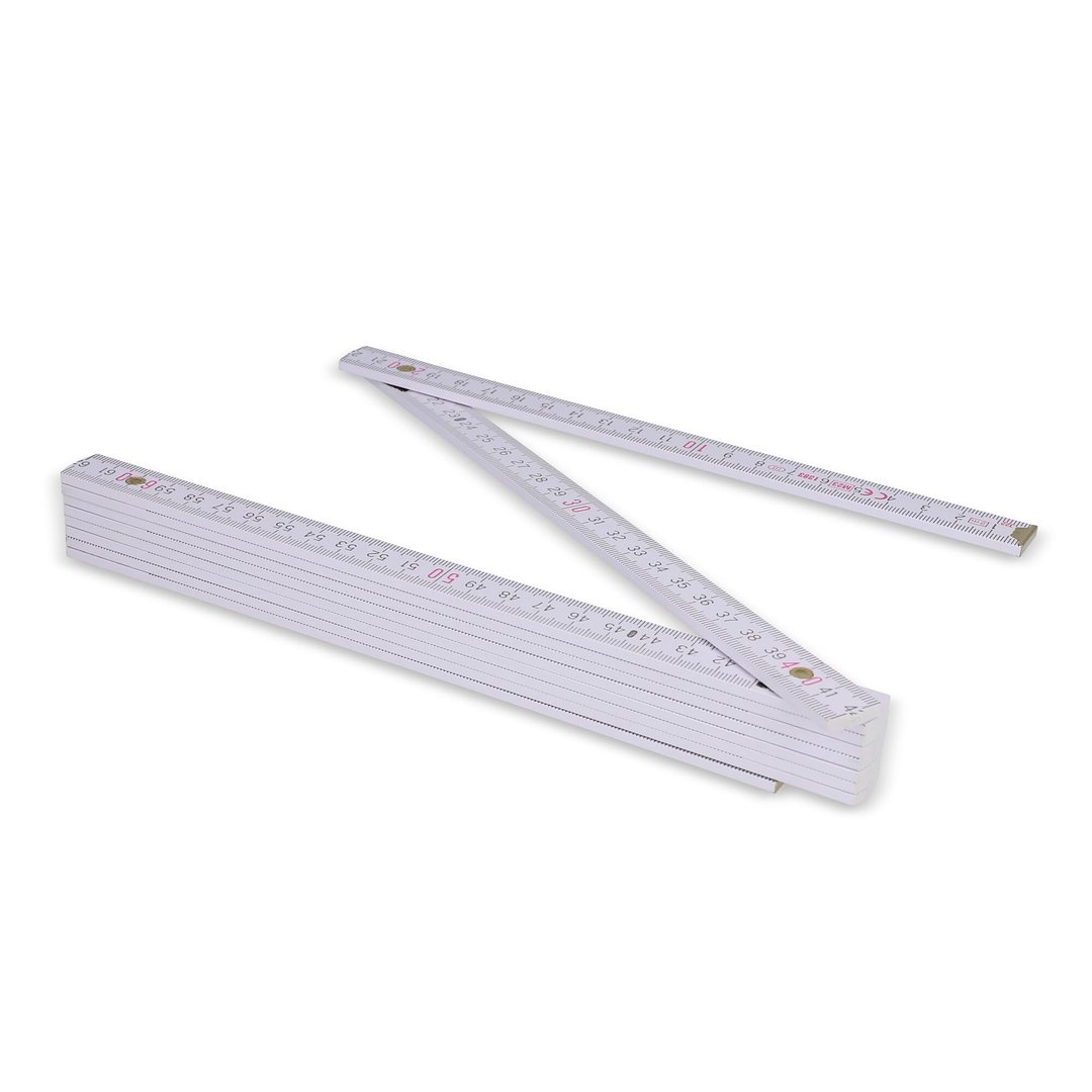 Zollstock Holz 2m Premium lackiert Dicorioli