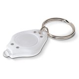 Schlüsselanhänger mit Mini-Taschenlampe Vers