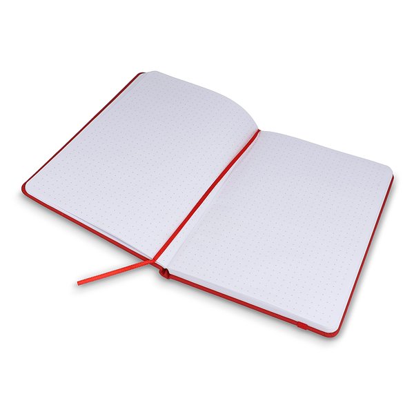 Notizbuch A5 PU mit Rasterpunktseiten Stiafrs