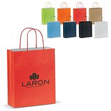 Mittlere Papiertasche im Eco Look 120g/m² Luorin