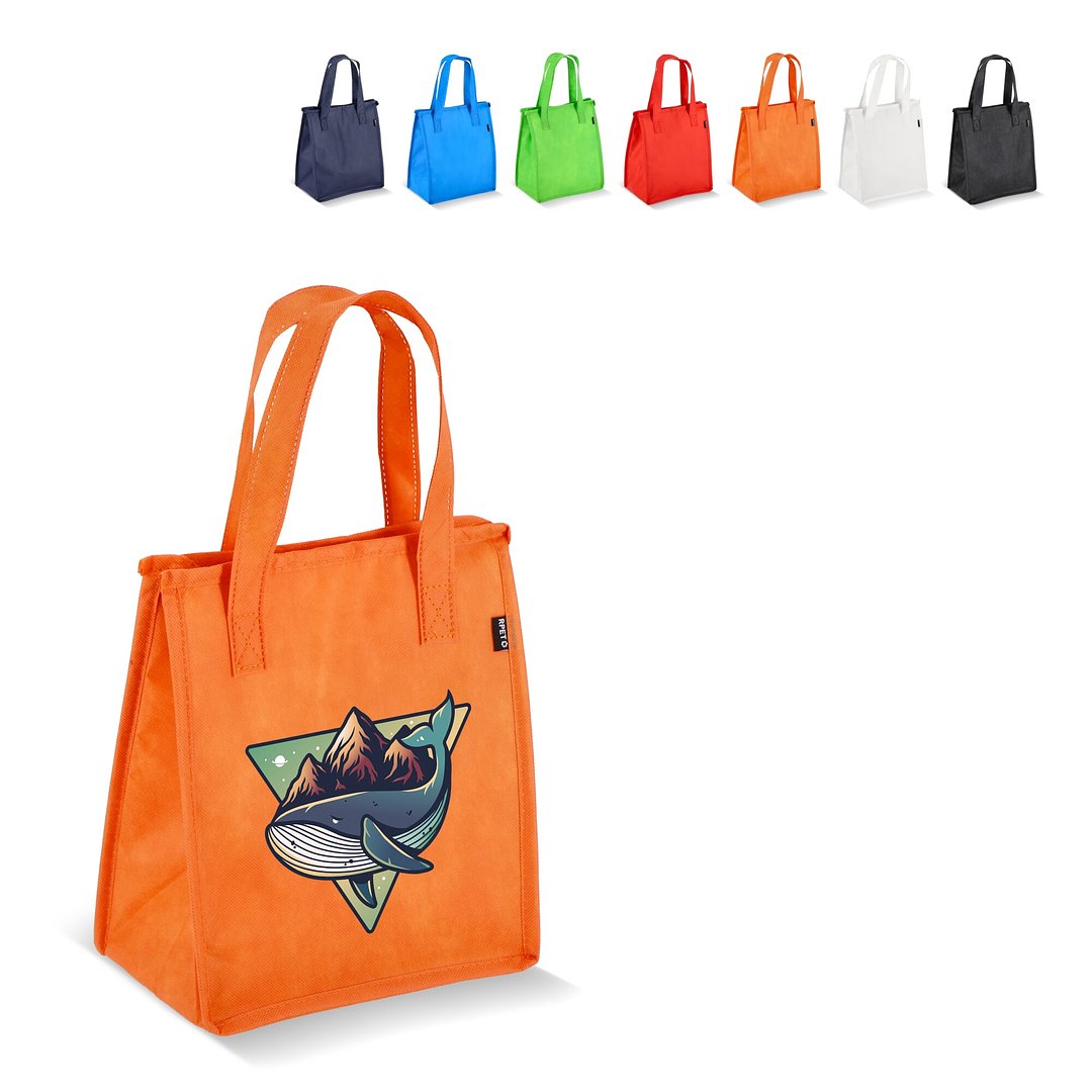 R-PET Kühltasche Non Woven 23x 15 x 27,5cm 75g/m² Ellang