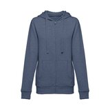 Damen Sweatshirt, mit Reißverschluss und Kapuze Helia