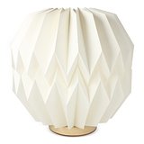 faltbare, von Origami inspirierte Papier-LED-Lampe Luna 25cm Mervin