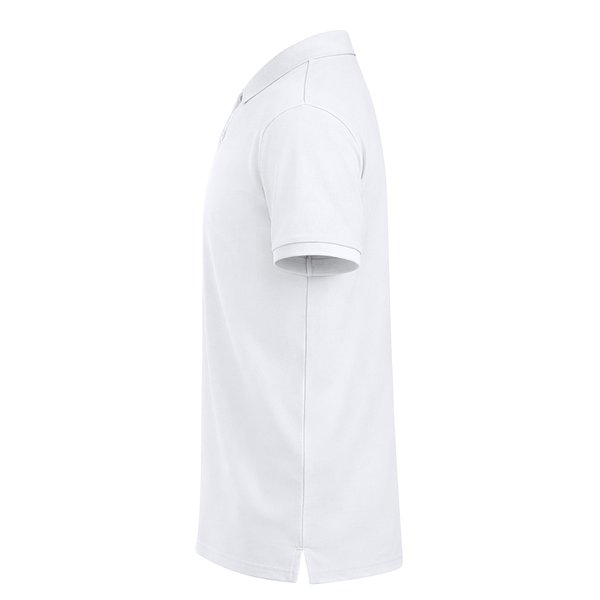 Erwachsene Weiss Polo-Shirt Idpan