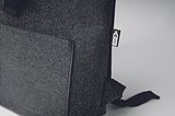 Rucksack RPET-Filz Trudia