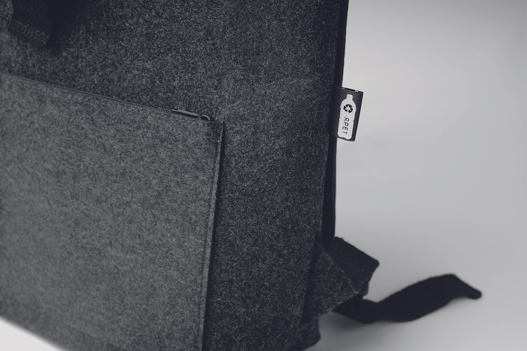 Rucksack RPET-Filz Trudia