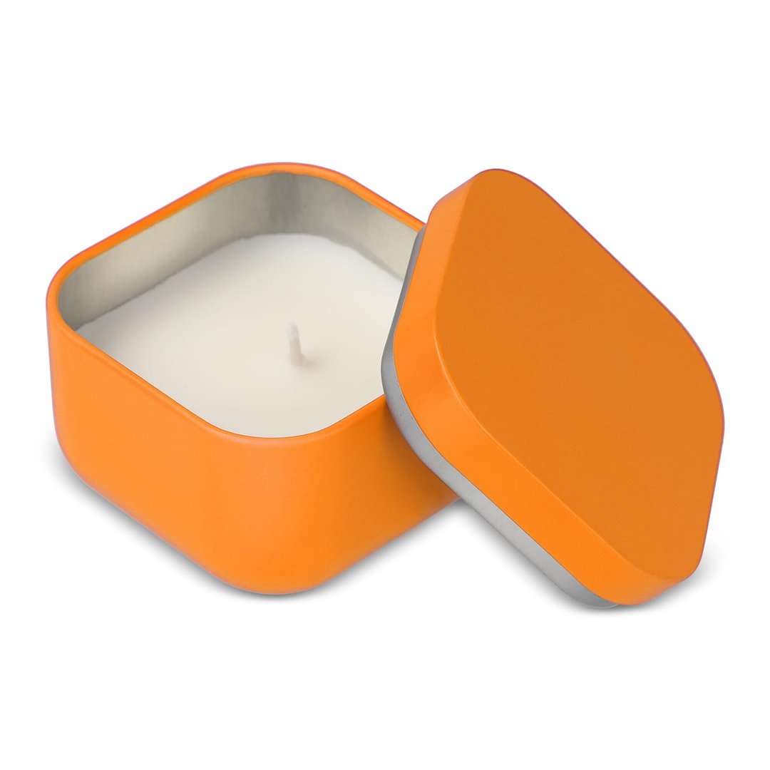 Ananda Duftkerze auf pflanzlicher Basis in recycelter Dose Rudico