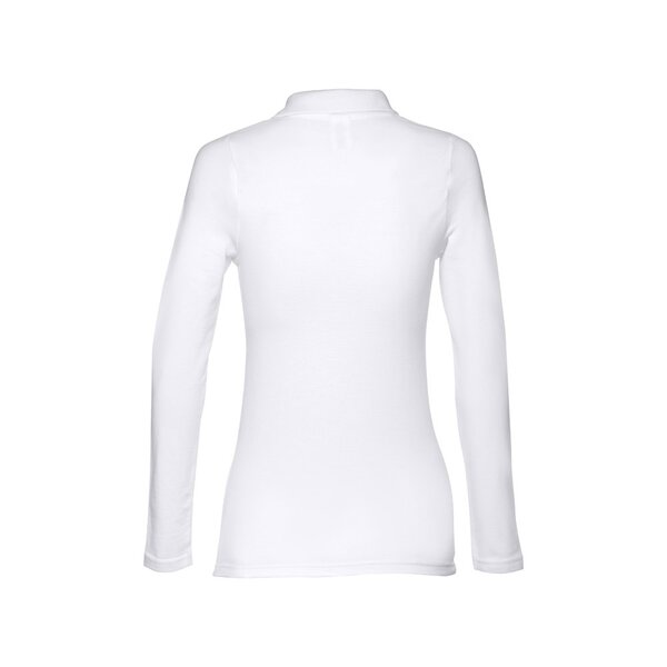 Damen Langarm-Poloshirt Waras
