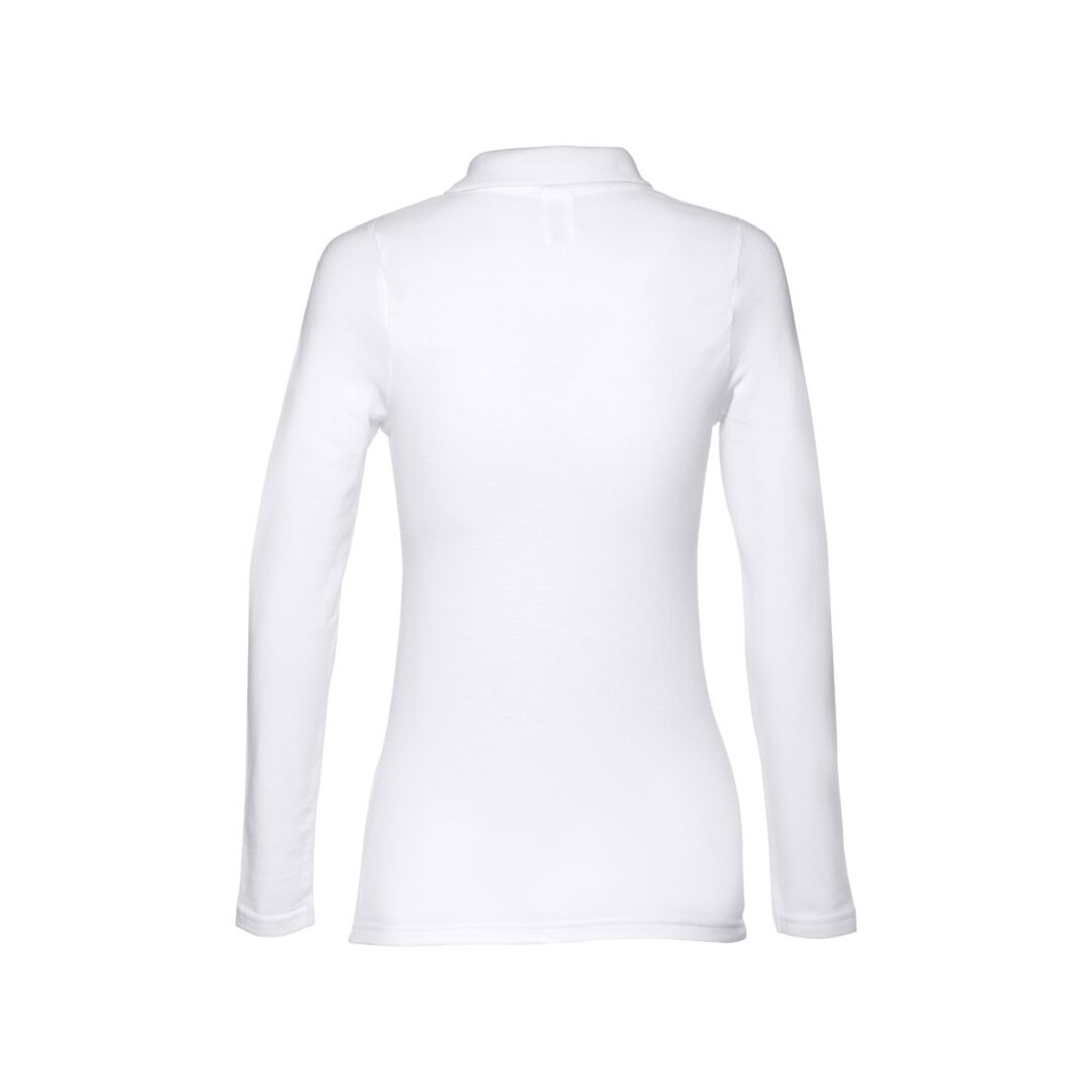 Damen Langarm-Poloshirt Waras