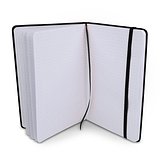 Notizbuch A5 PU mit Rasterpunktseiten Stiafrs