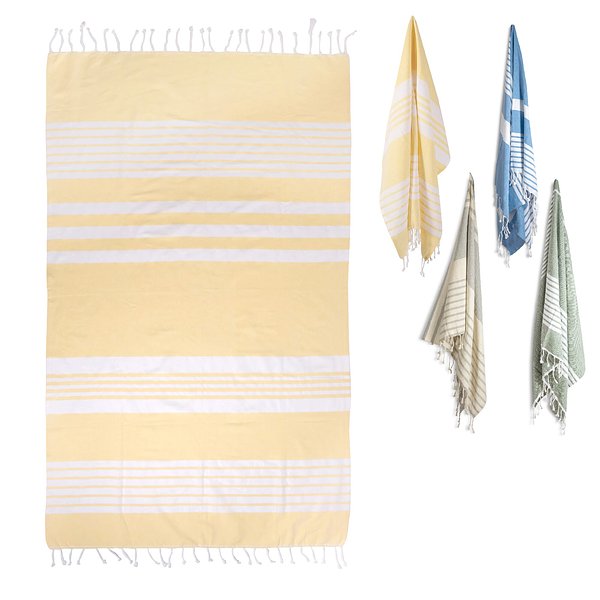 Ella Hamam-Handtuch Bio-Baumwolle 90x170cm Lurist