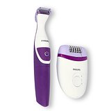 Philips Satinelle Kompakt-Epilierer mit Kabel &amp; kabellosem Bikini-Trimmer Ylansen