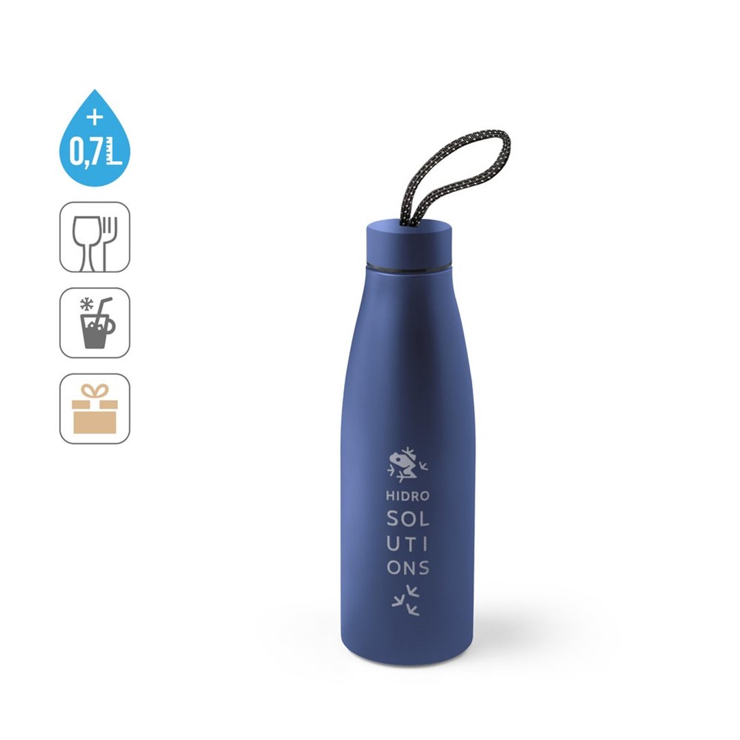 Trinkflasche aus 90% recyceltem Edelstahl Rellia