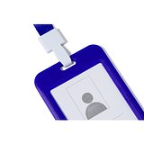 Namensschild Schlüsselband Ideck