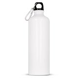 Aluminium Wasserflasche mit Karabiner 750ml Stgaunela
