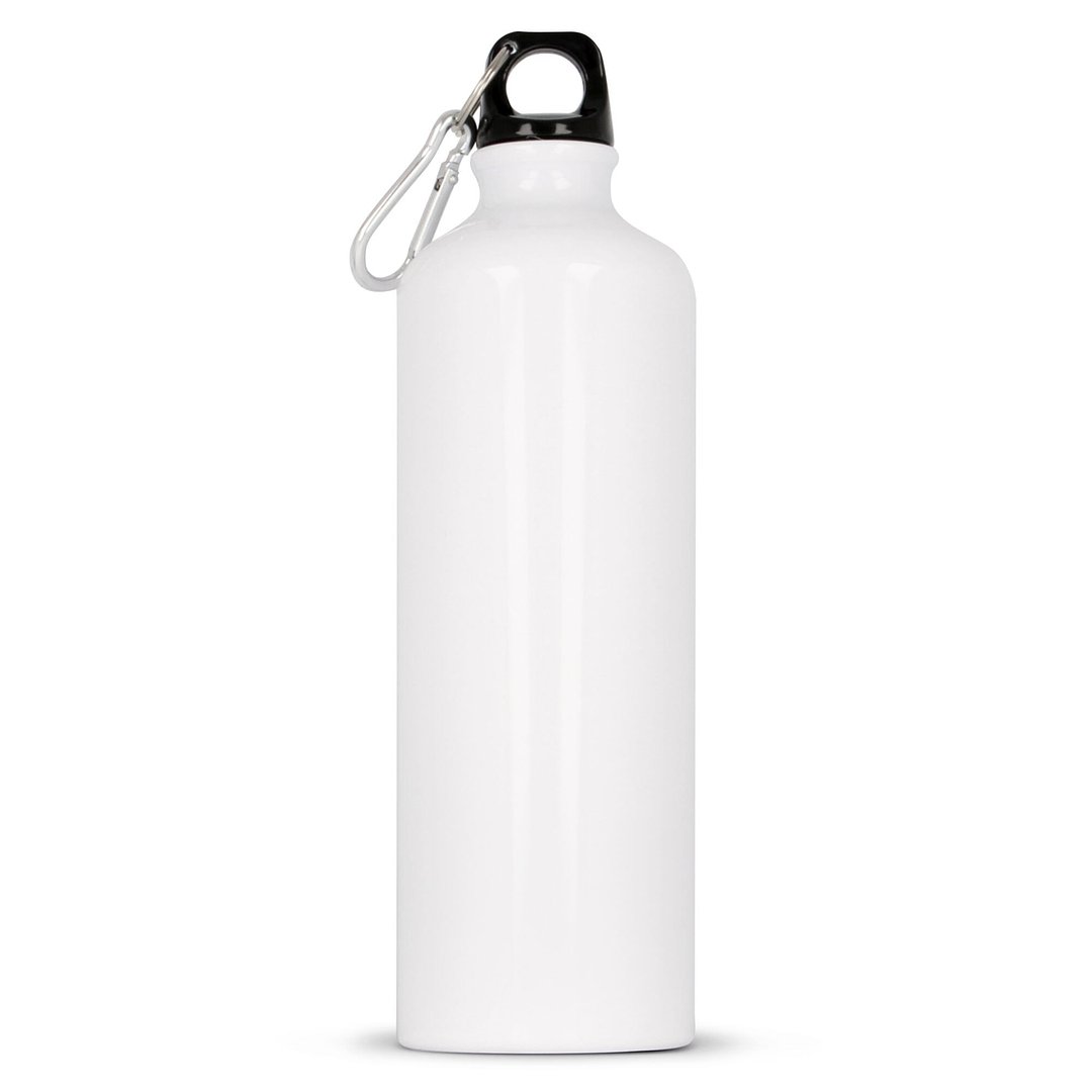 Aluminium Wasserflasche mit Karabiner 750ml Stgaunela