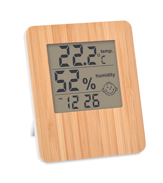 Wetterstation Bambus Jovigelix