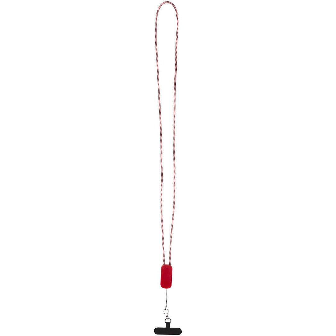 Smartphone Lanyard aus recyceltem Kunststoff mit 27 W 5-in-1 integriertem Kabel - Joven
