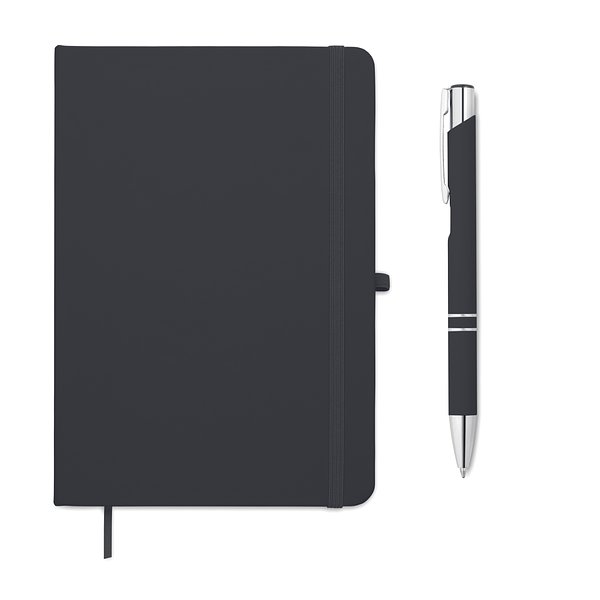 DIN A5 Notizbuch mit Kuli Mingli