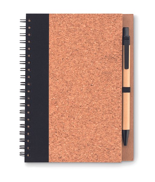 Notizbuch mit Kork-Cover Giaferdin