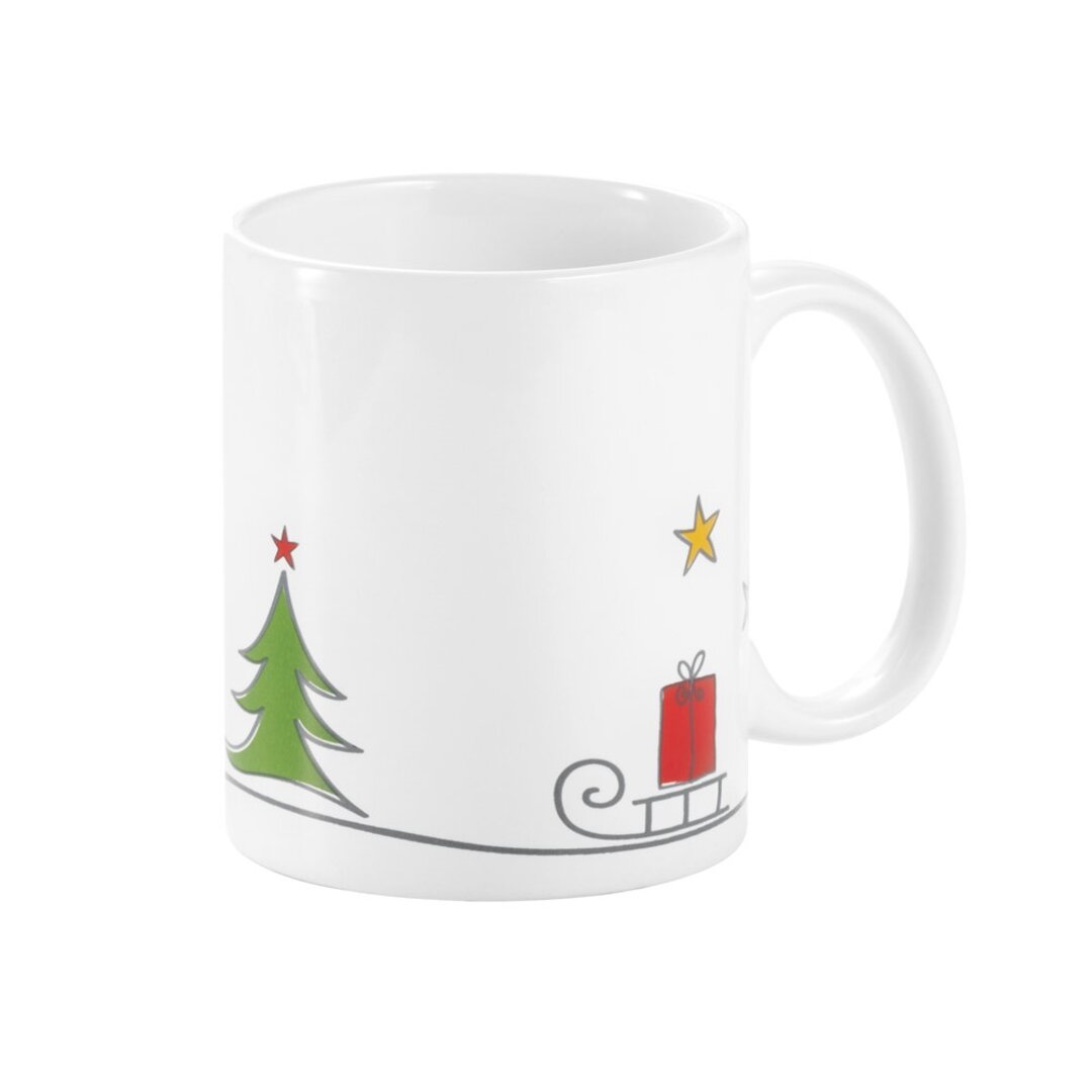 Weihnachtliche Tasse Dorena