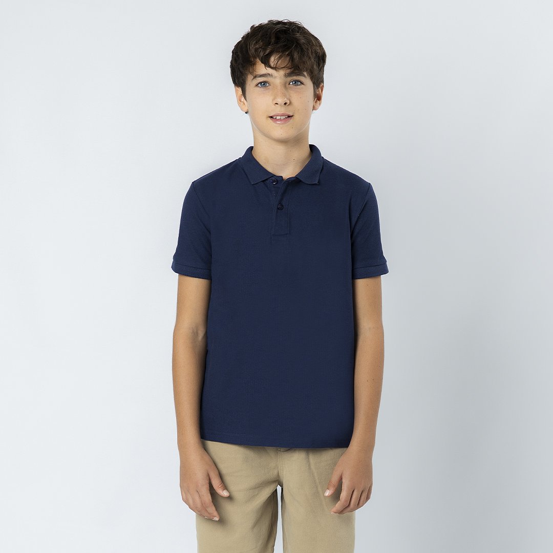 Kinder Farbe Polo-Shirt Idles