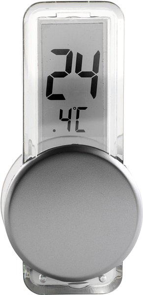 Thermometer Munglin | Kunststoff | Saugnapf | Silber