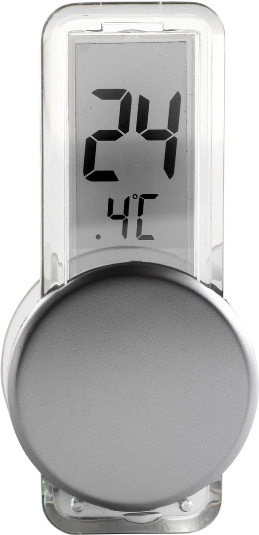 Thermometer Munglin | Kunststoff | Saugnapf | Silber