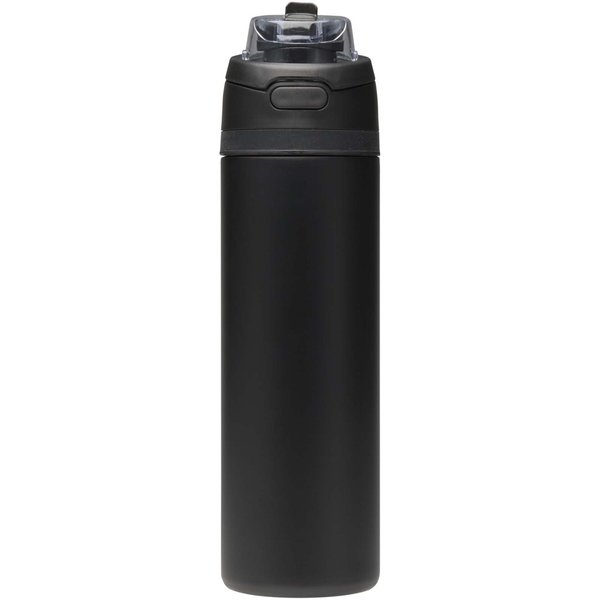 800 ml RCS Trinkflasche aus recyceltem, einwandigem Edelstahl mit Multifunktionsdeckel und Klappstrohhalm - Gillingin