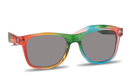 Regenbogen Sonnenbrille UV400 Lolly