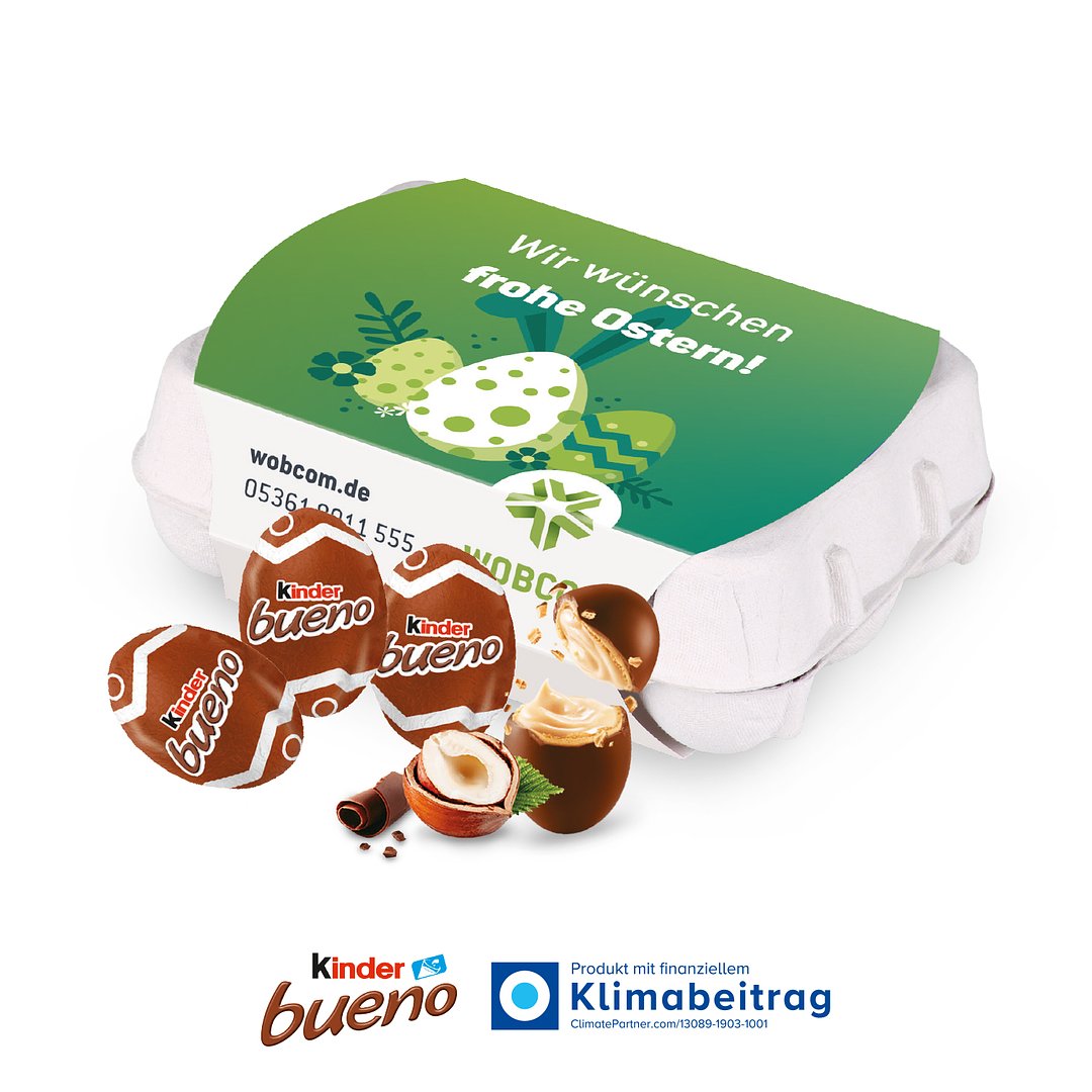 Schoko-Eier 12er-Set mit kinder bueno Eggs