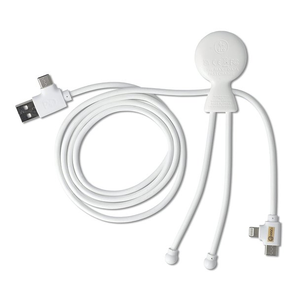 2090 - Mr. Bio Langes Ladekabel + UK Stecker Adapter Benjast