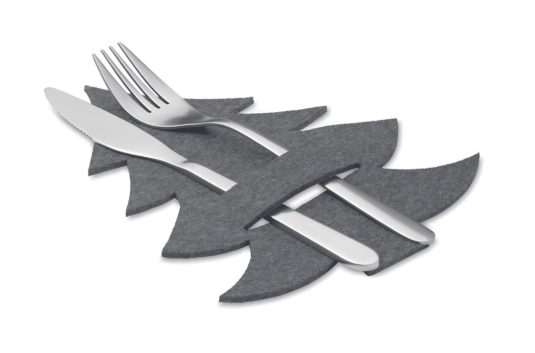 Besteckhalter-Set RPET-Filz Adivich