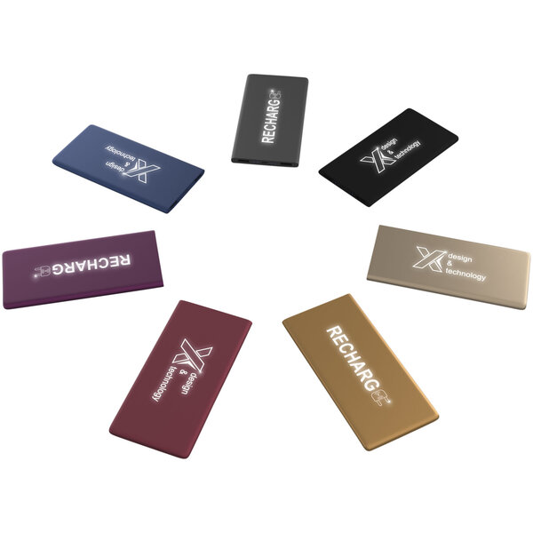 5000 mAh Powerbank mit Leuchtlogo - Lurina