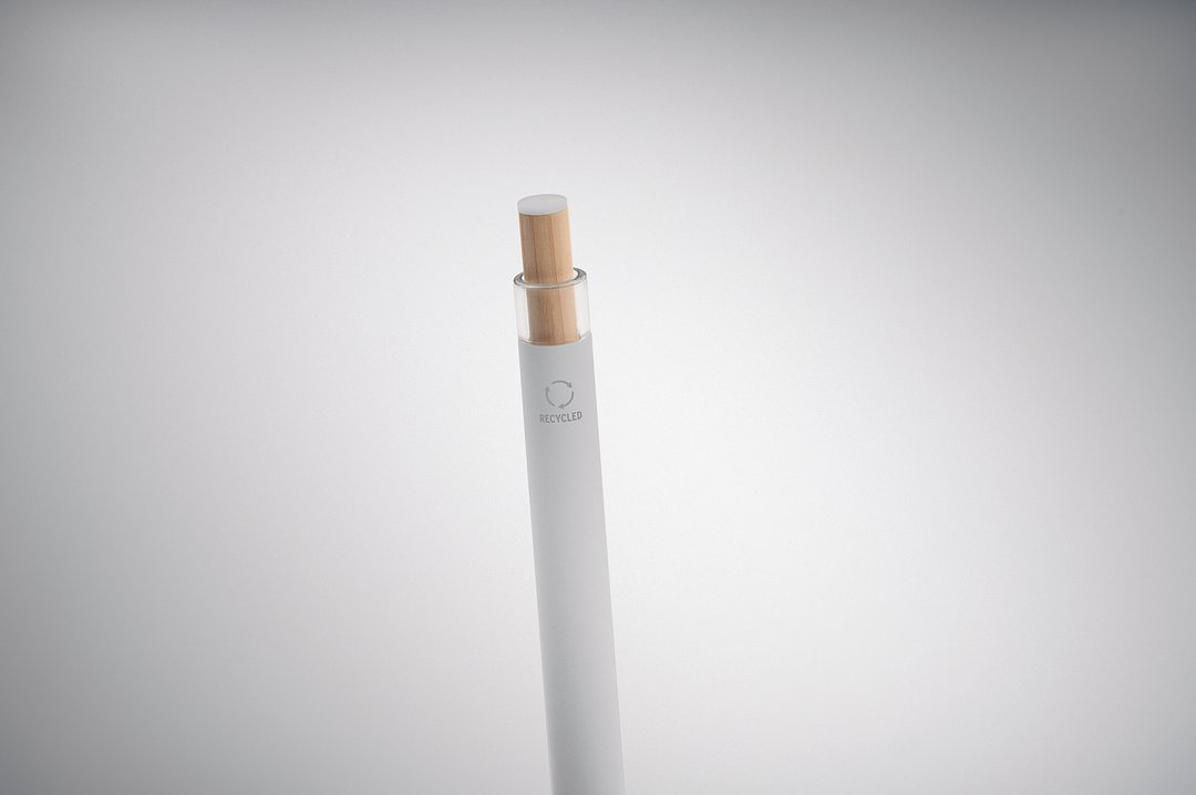 Druckkugelschreiber recy. Alu Gians
