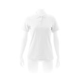 Frauen Weiß Polo-Shirt "keya"