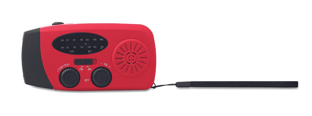 AM/FM Radio mit Taschenlampe Anrilga