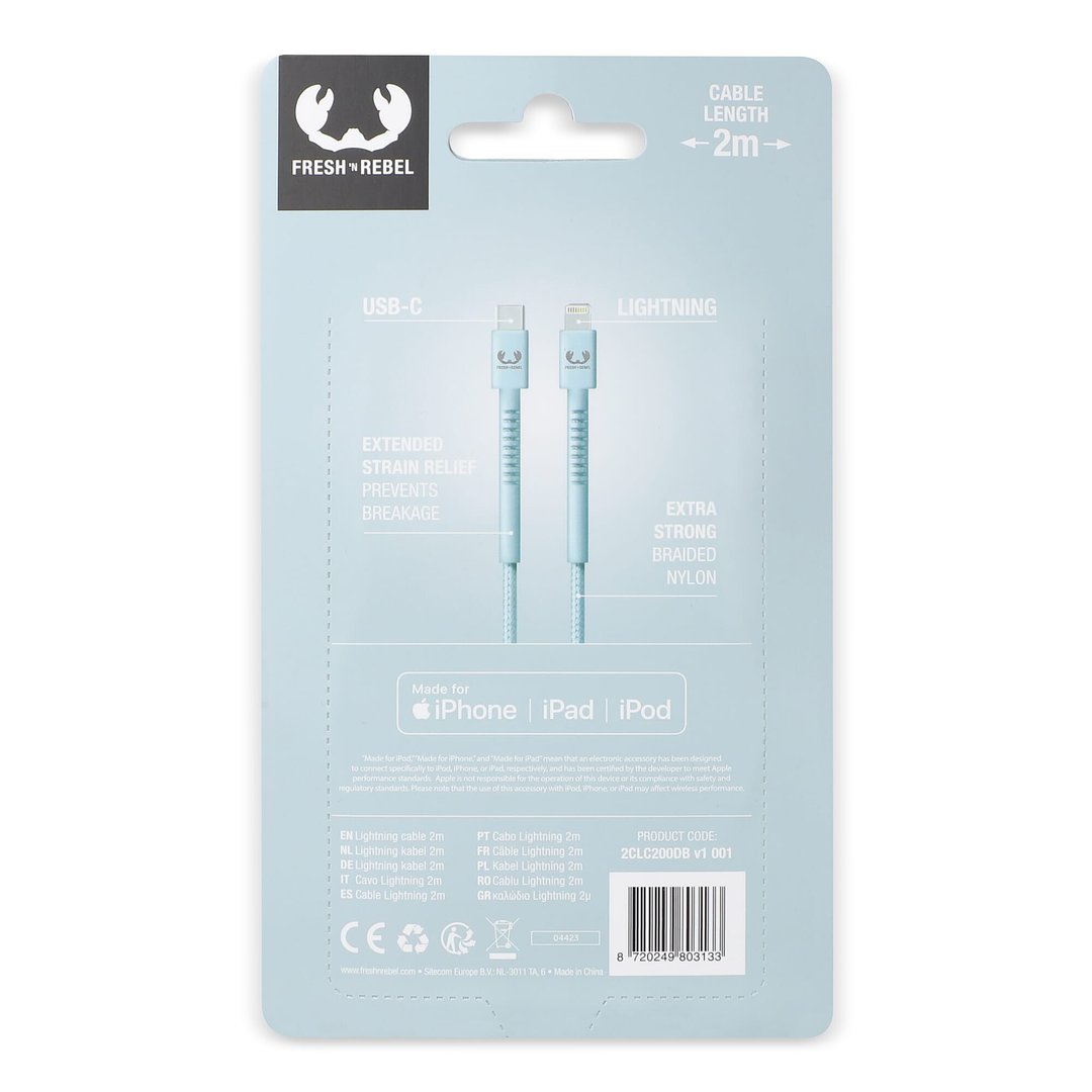 USB-C zu Apple Lightning Kabel 2.0m Helvin